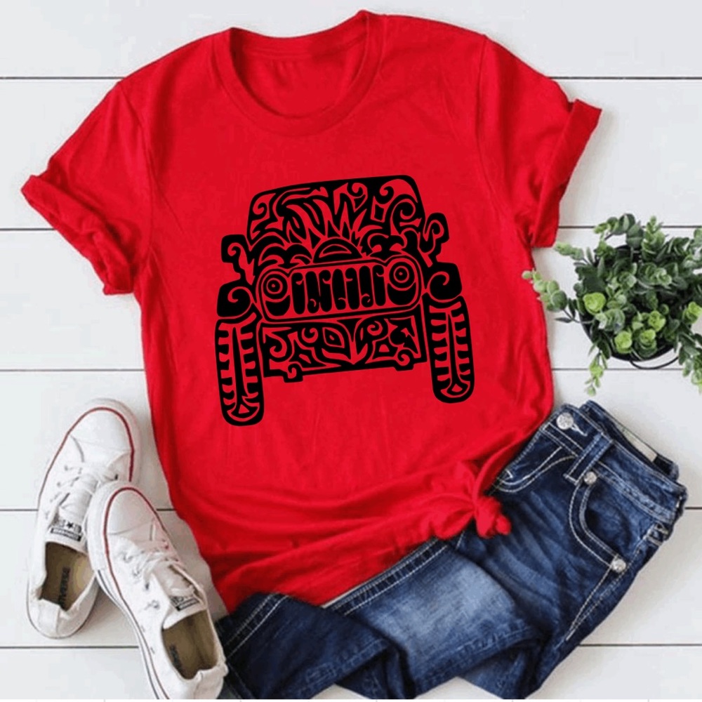 Mandala truck T-shirt unisex
